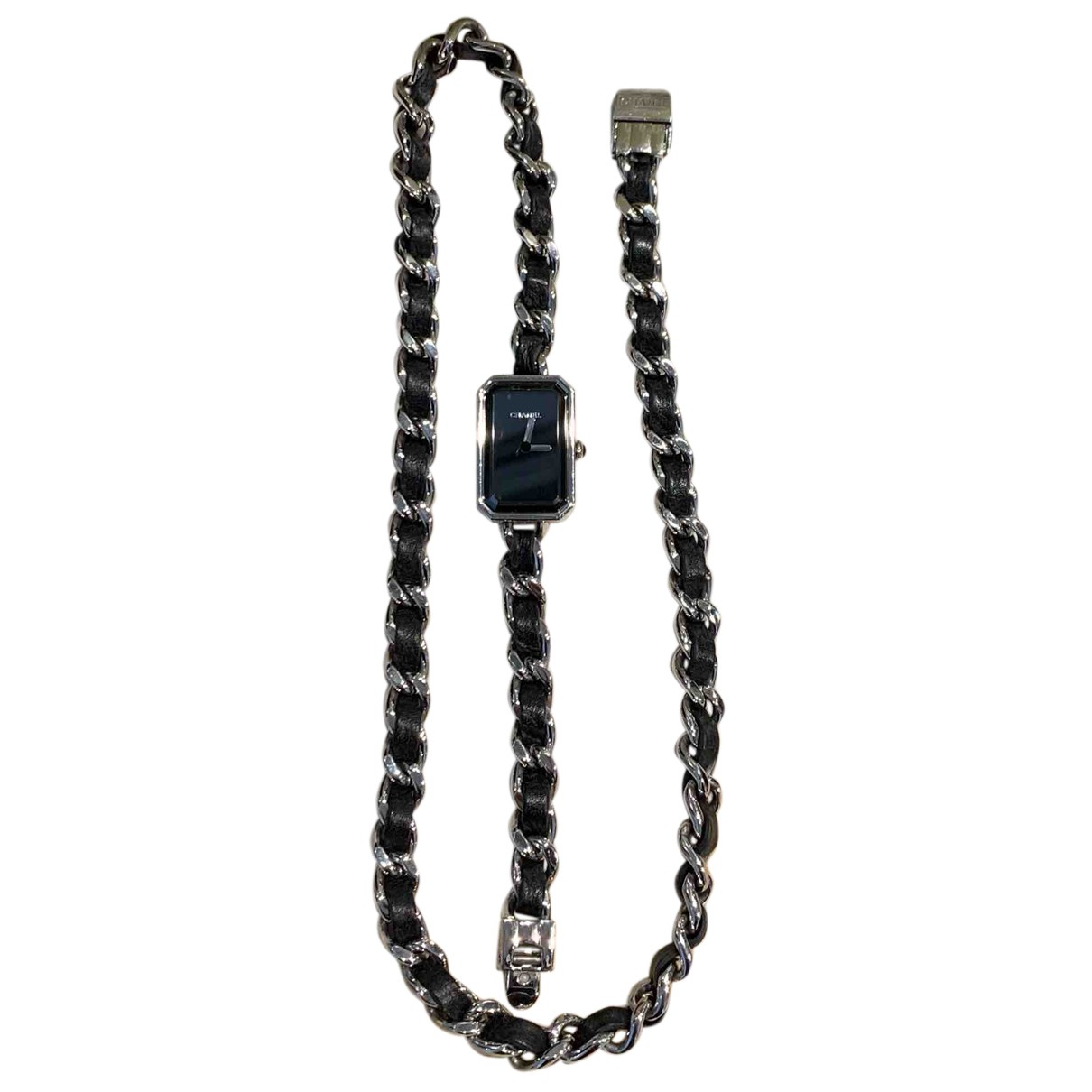 Première rock watch Chanel Black in 